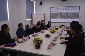 武汉市蔡甸区领导来我公司视察工作